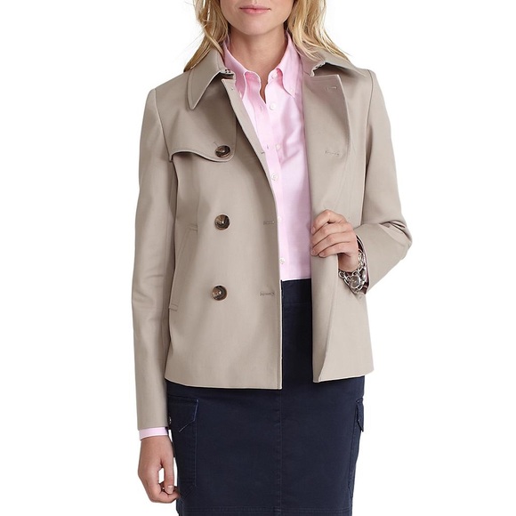 Brooks Brothers Jackets & Blazers - Brooks Brothers Short Trench Coat